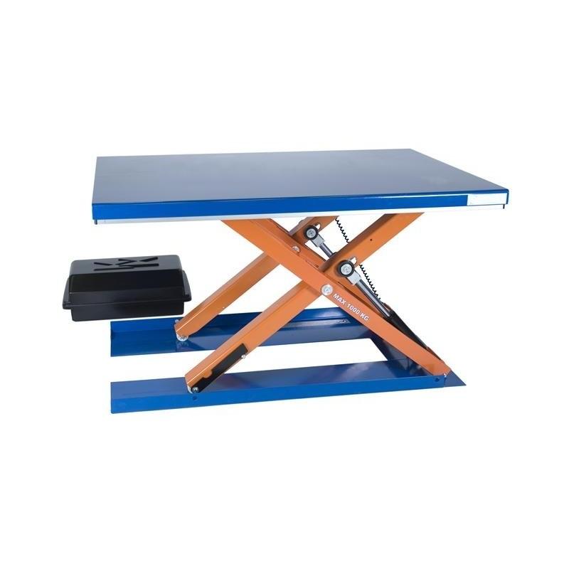 Table élévatrice extra plate - CCB 1000 B - 1000 Kg, plateau 1500x1000 mm, hauteur maxi 800 mm_0