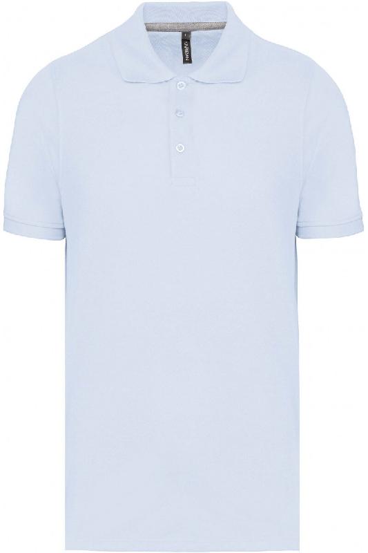 WK Designed To Work Polo manches courtes homme Sky Blue M 65% Polyester | 35% Coton - M bleu 3663938184074_0