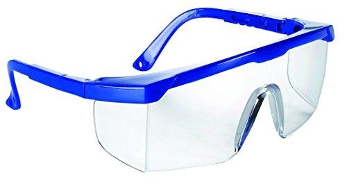 Lunettes de sécurité Univet 511.03.01.00H N° 511 - Anti Fog - verres transparents - cadre bleu_0