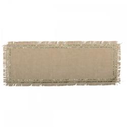 Aulica Chemin De Table En Toile De Jute Dore - 863301_0