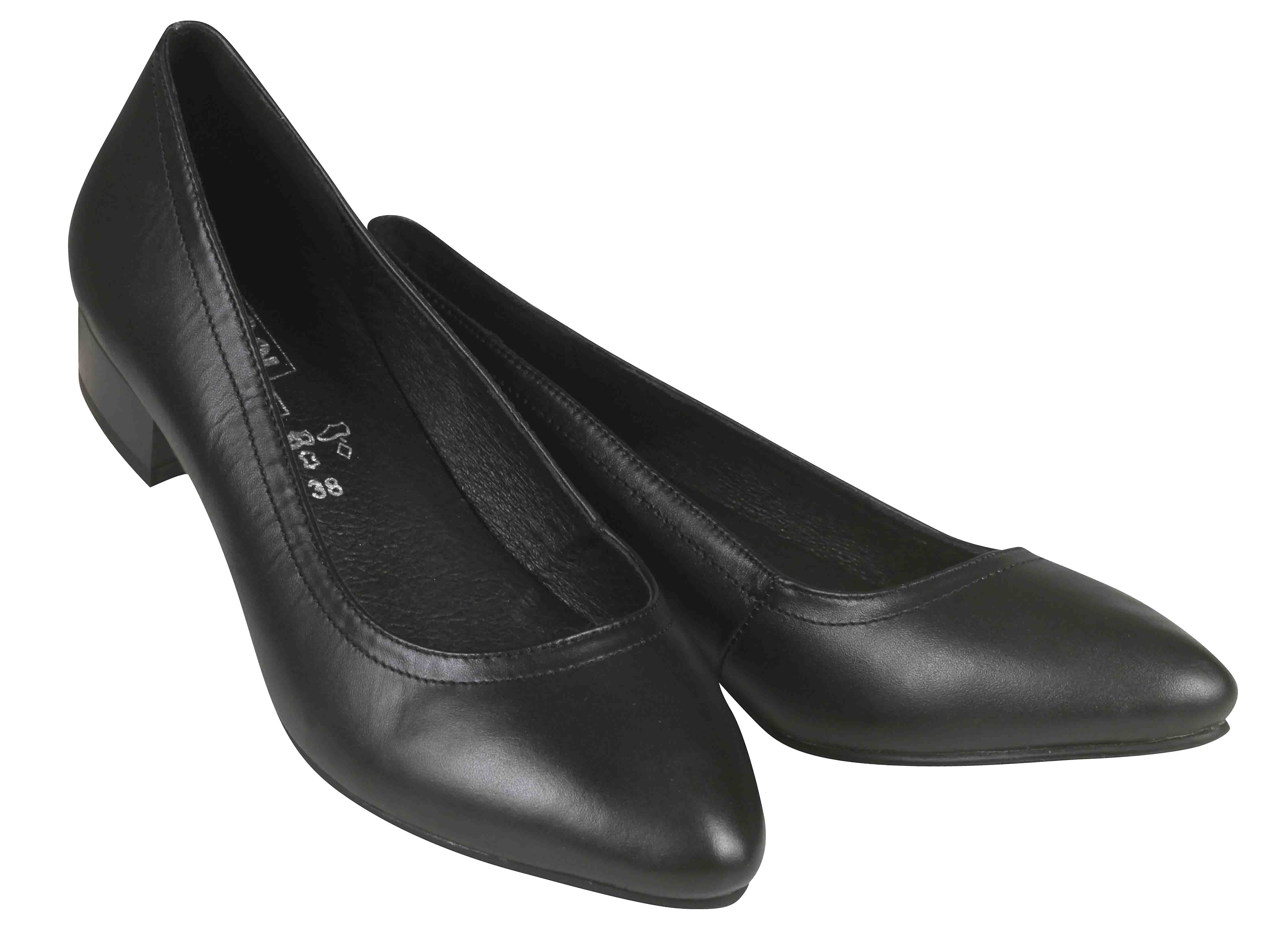 BALLERINE CUIR DE SERVICE BALIUM