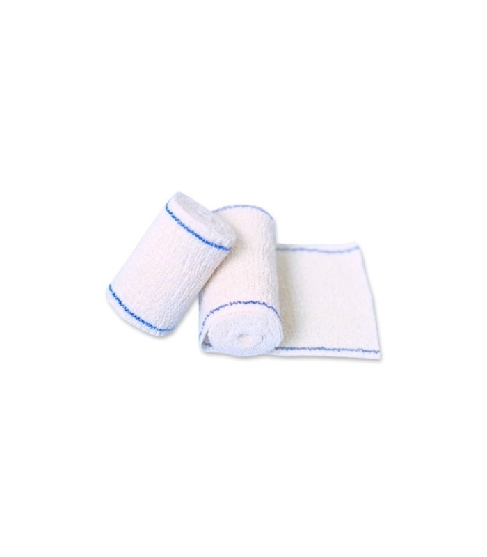 Bande crêpe 100% coton - 7 cm x 4 m - maintien des pansements et articulations - Euromedis_0