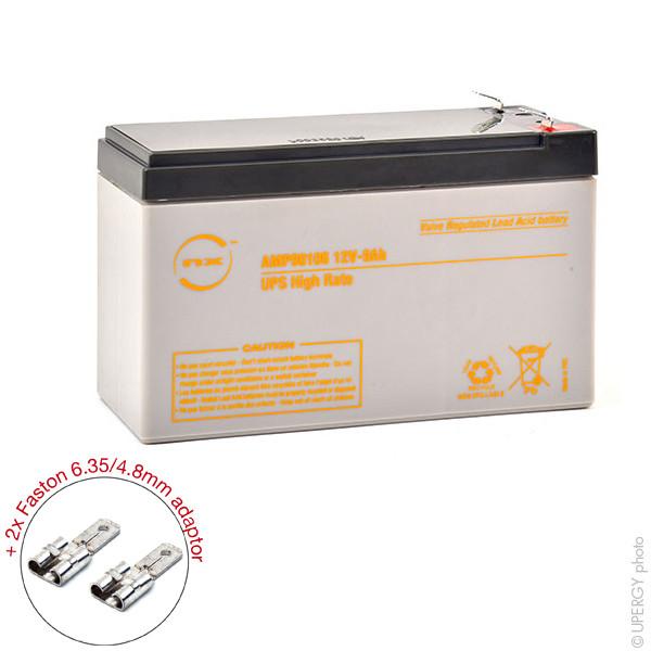 BATTERIE ONDULEUR (UPS) NX 9-12 UPS HIGH RATE 12V 9AH F4.8_0