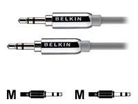 BELKIN MINI-STEREO CABLE FOR IPHONE - CÂBLE AUDIO - 1.8 M (F8Z181EA06-GLD)