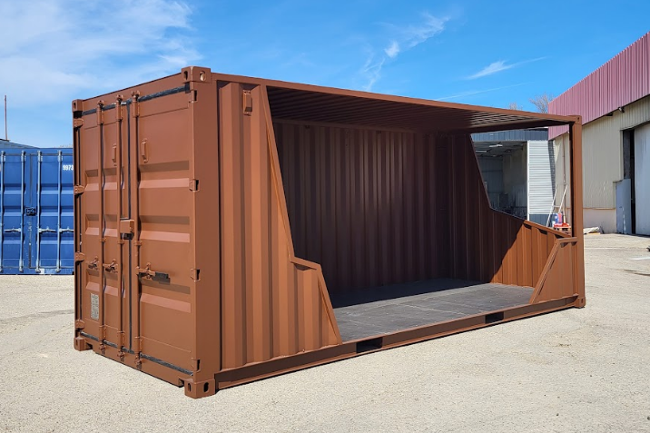 Espace de vente en container par Eurobox - Pop up store design, 10 à 40 pieds_0