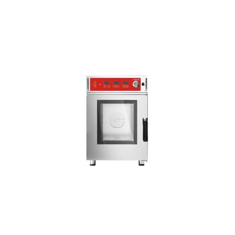Four inox mixte vapeur 6 x GN 1/1 à injection directe, 7800 W, 400 V - TRI_0