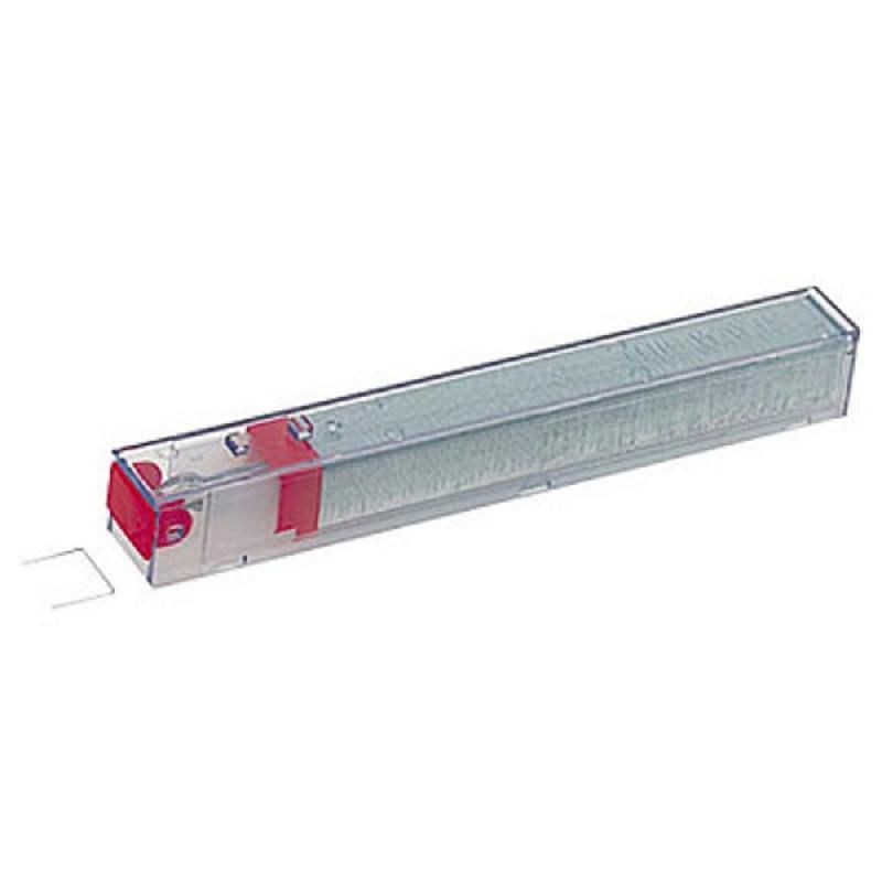 LEITZ AGRAFES LEITZ K12 ROUGE - 80 FEUILLES (LOT DE 5 CARTOUCHES DE 210 AGRAFES)