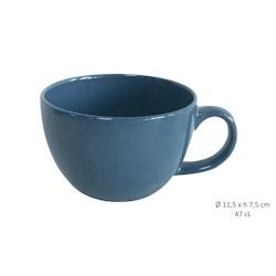 Lot de 12 Tasse Jumbo Bleu Canard 47cl-Gres Maitre Chef - GRESJU008_12_0