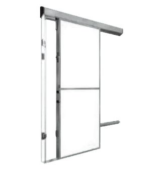 Mod. 480 LWT - Porte de chambre froide coulissante - Stunas Industries - Acier inoxydable_0