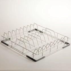 Panier 18 assiettes diamètre 240 mm - rilsan paniers et accessoires pour lave-verres et lave-vaisselles - DRR-18/RZ_0