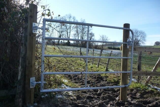 Porp2n - barrière agricole galvanisée - porte de prairie 2-3 m_0