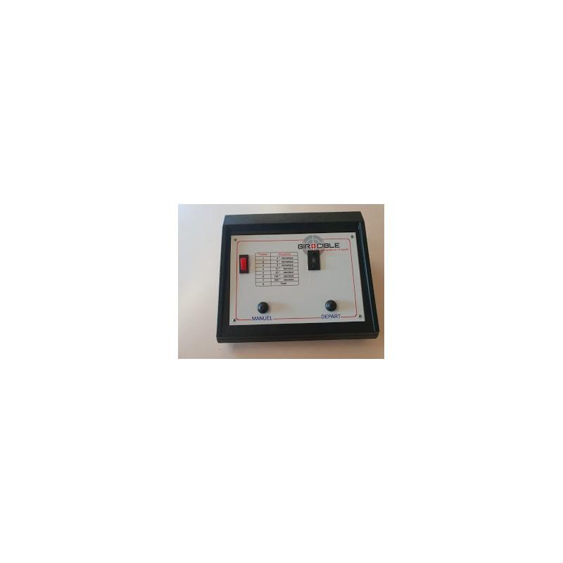 Pupitre de commande - Télécommande filaire 6m - Girocible - Alimentation secteur 220V_0