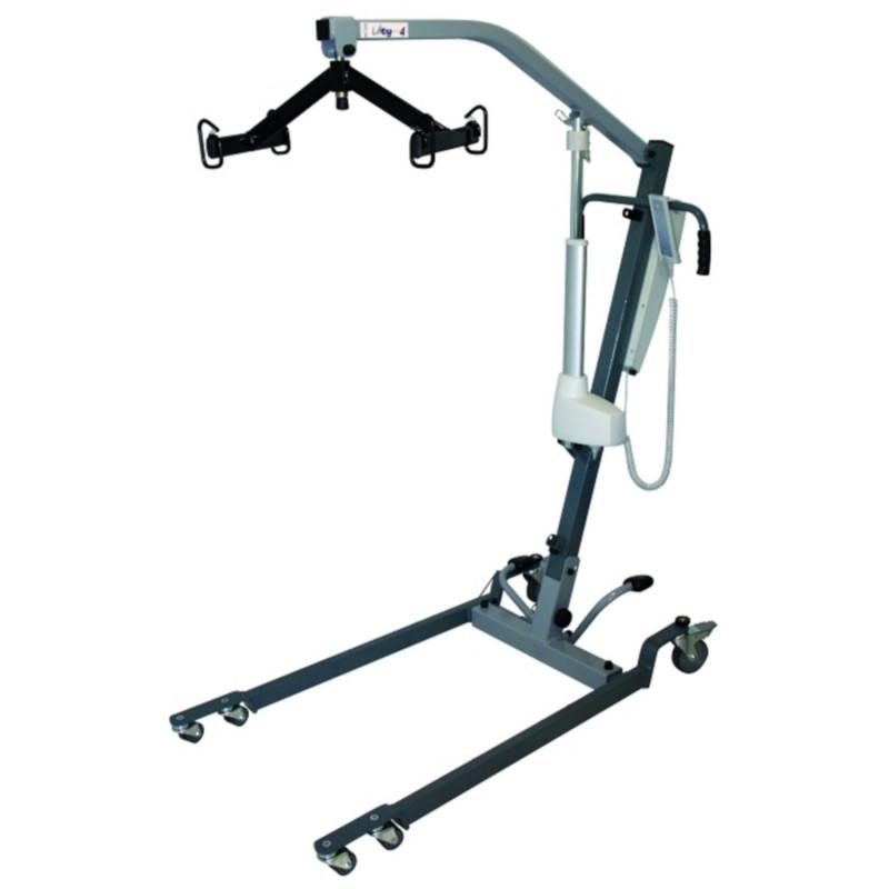 Soulève-personne électrique Lifty 4 - fléau pivotant 360° - descente mécanique et électrique - capacité 200 kg - motorisation Linak_0