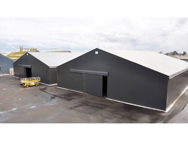 Tente de stockage provisoire Nextensia - aluminium et acier galvanisé, norme NF EN 13782_0