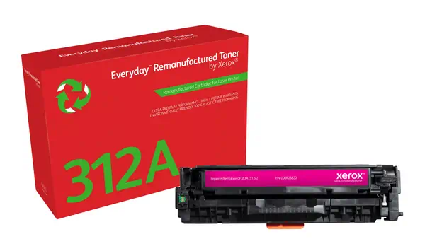 Toner remanufacturé Magenta Everyday¢ de Xerox compatible avec HP 312A (CF383A), Capacité standard_0