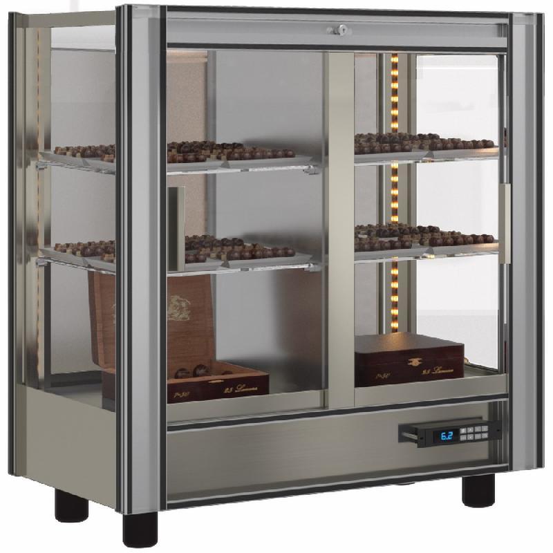 Vitrine à chocolat réfrigérée modulable 216 l positive - PCC-1-R6_0