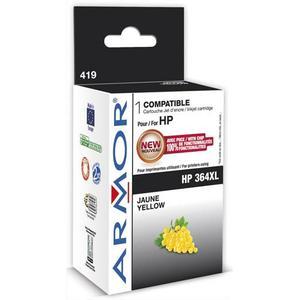 Armor cartouche jet d'encre compatible jaune HP N°364XL CB325EE K12575 - pour imprimantes HP DeskJet, OfficeJet et PhotoSmart_0