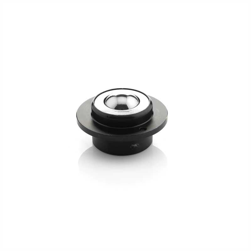 Billes à collerette ronde Guitel Hervieu - inox - charge de 25 à 500 kg - fixation par 2 trous_0
