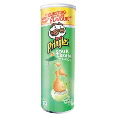 Biscuits salés Pringles crème et oignons, boîte de 175 g_0