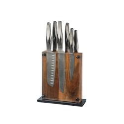Bjorn Bloc couteaux de cuisine LARUS RAUMA - 7 pièces - gris 3701488307809_0
