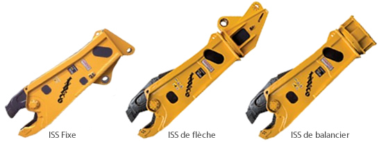 Cisailles ISS 20/30 - Indeco Ind. Spa - Ultra-résistantes avec rotation hydraulique_0