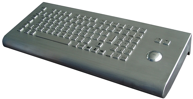 Clavier inox antivandale avec trackball pour fixation murale a420tb-kp-fn-mdt_0