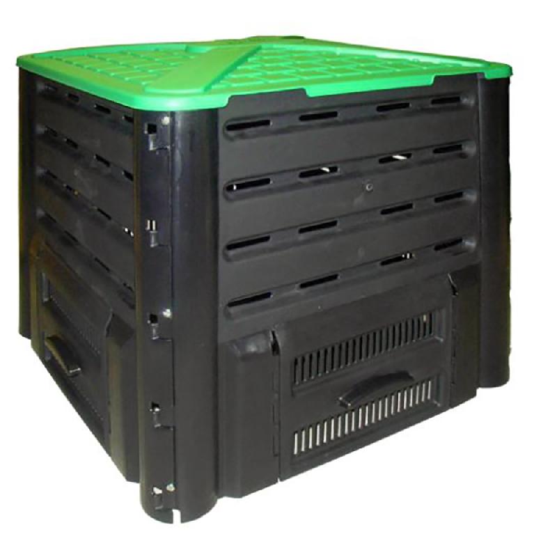 Composteur en plastique 350L - Belli - Fabrication française - Pour usage individuel ou collectif_0