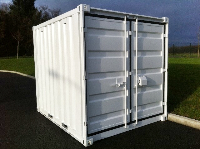 Container maritime 10' de stockage - acier de première qualité - 6,62 m² - 16 m³_0