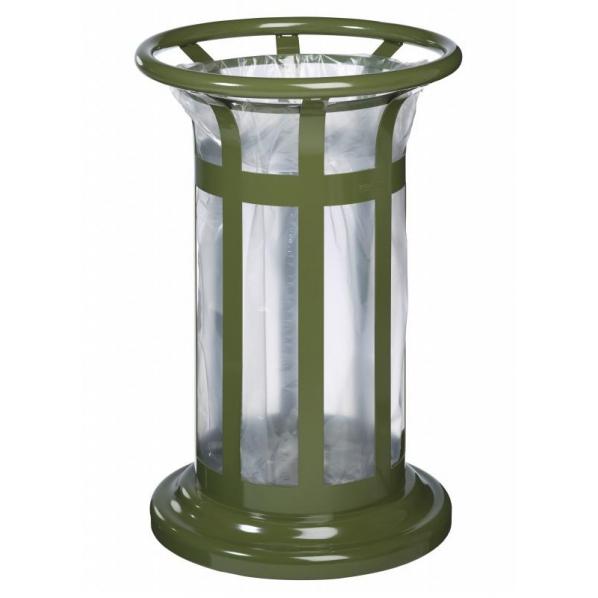 Corbeille tulipe 60 litres - spéciale Vigipirate - robuste et sans entretien - 5 coloris - fabriquée en France par Rossignol_0