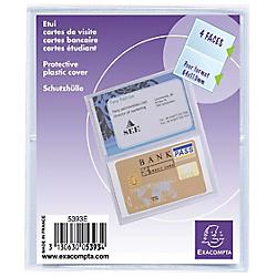 ETUI DE PROTECTION EXACOMPTA 11CM (L) CRISTAL