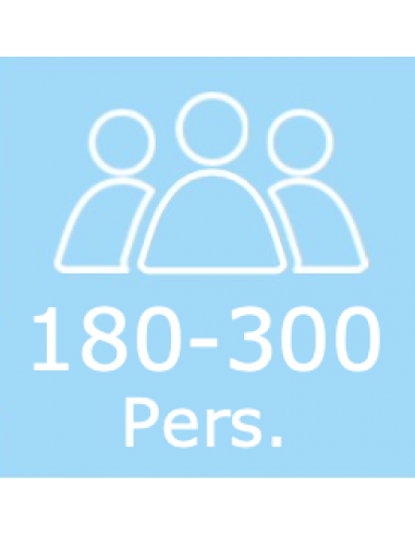 Fontaine Ultrafiltration 180 - 300 personnes : eau tempérée, froide, gazeuse - Fontaine UF 180 à 300 pers - Production 180 l/h_1