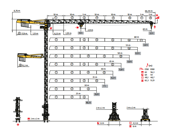 Grues à tour (g.M.E.) potain mdt 269 j12_0
