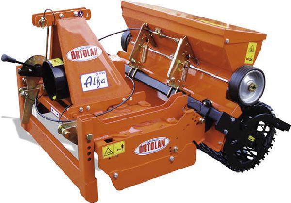 Herse rotative ALFA 110R - Campa - pour tracteurs 20 à 40 Ch avec rouleau grille Ø 420 mm et 5 rotors_0