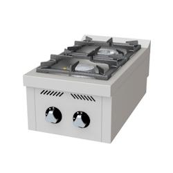 HR FAINCA Fourneau A Gaz Serie 900 A Poser - 2 Bruleurs - 400X930X322 - 19Kw  C2F900S - C2F900S_0