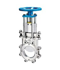 Vannes à guillotine - sectionnement des fluides liquides ou pâteux - étanchéité relative ou totale_0