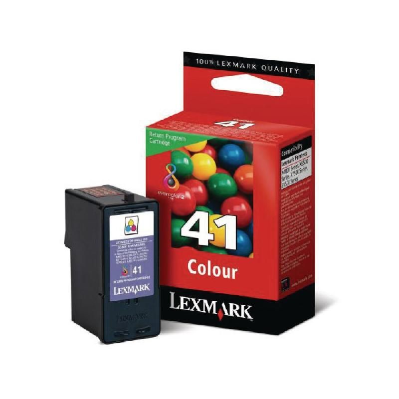 LEXMARK CARTOUCHE D'ENCRE 41 (18Y0141E) - EVERCOLOR™2 - COULEUR: TRICOLORE