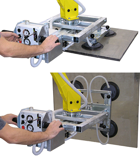 Manipulateur de tôle ingenitec avec des ventouses_0