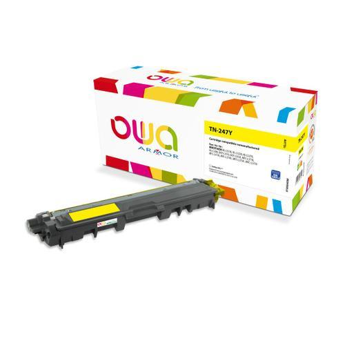 Owa toner compatible brother tn247 jaune k18604ow_0