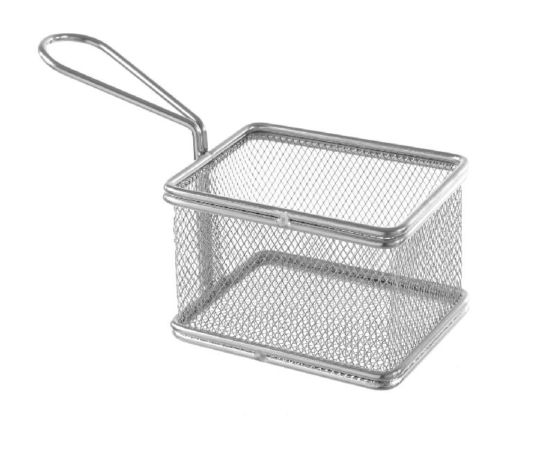 Panier à frites miniature en inox - 125x100x(h)85 mm - Hendi Food Service Équipement - 426432_0