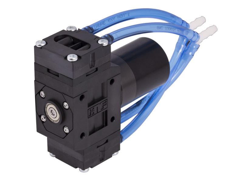 Pompe à membrane pour gaz - NMP 830.1.2 HP - Débit max. 9 l/min - Pression 3 bar - Vide 55 mbar_0