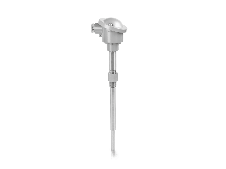 Sonde thermocouple OPTITEMP TCA-TS54 - filetée pour vitesses d'écoulement et pressions élevées, -40 à +600°C_0