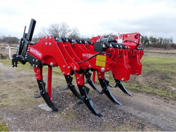Ssdr S NSH 5-250 - Sous-soleuses Quivogne - 2377 kg - décompacteur 50 cm avec double rouleau mulcheur_0