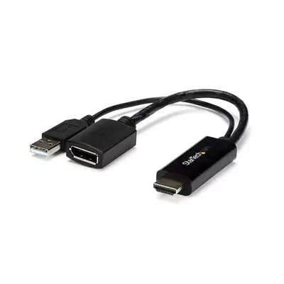 StarTech Adaptateur HDMI vers DisplayPort 4K alimenté par_0