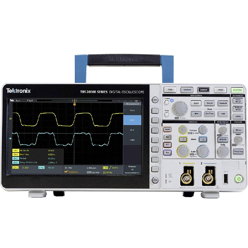 TBS2202B | Oscilloscope numérique 2 voies 200 MHz, 2 Géch/s, 5 millions de points_0