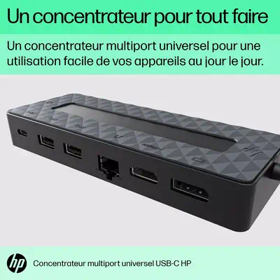 Concentrateur multiport USB-C universel HP_0