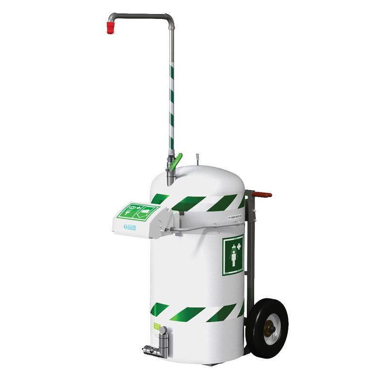 Douche de sécurité autonome et mobile 114 litres_0