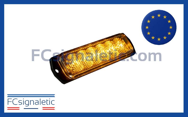 Feu de pénétration 6 LED orange LEDSON 5100563_0