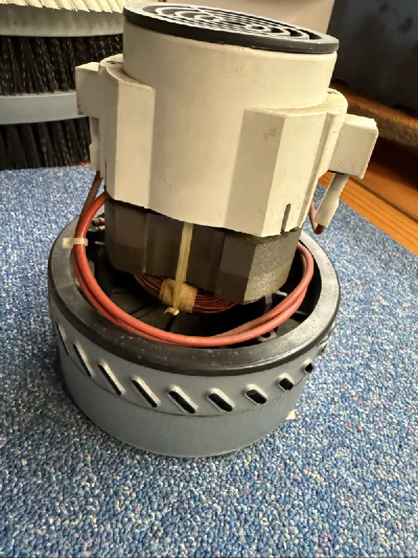 Moteur d'aspiration tangentiel 24 Volts DC - pour autolaveuse ou aspirateur - Réf 19BB3024DC - Marque SKAPNET_0
