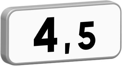 Panonceaux Taliasign M classe 1 Indications Permanentes - PNPTLGLV1M-TL04/P_0