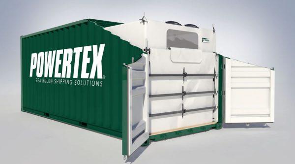 Revêtement de conteneur agricole Sea Bulk® - Polypropylène tissé adaptable à divers systèmes de chargement_0